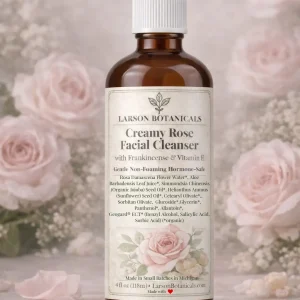 Organic Creamy Rose Face Wash