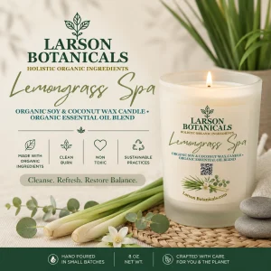 Lemongrass Spa Candle 8 oz