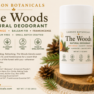 The Woods Aluminum-Free Organic Natural Deodorant | 1.7 oz